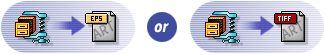 Zip to EPS or TIFF
